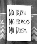 no irish sign